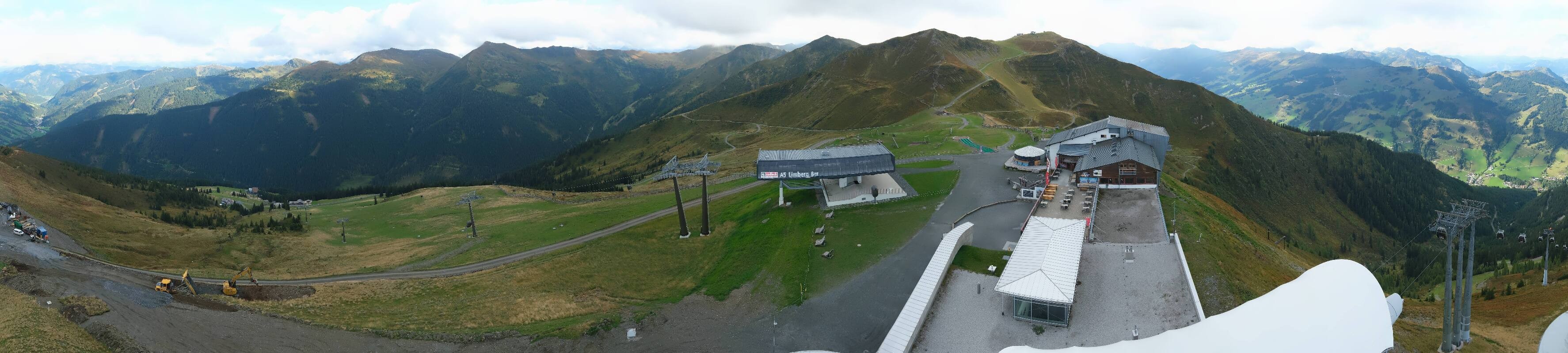 Archiv Foto Webcam Schattberg Ost bei Saalbach