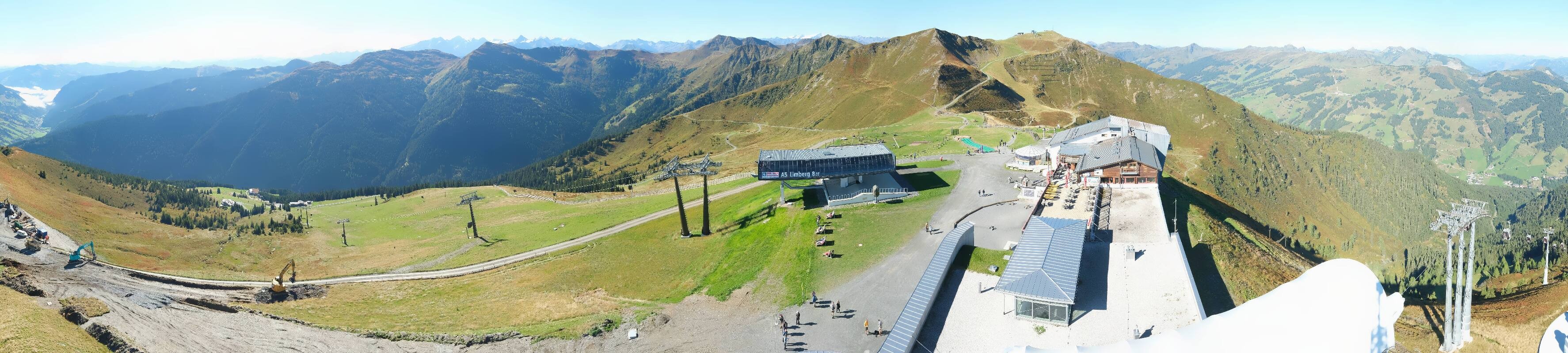 Archiv Foto Webcam Schattberg Ost bei Saalbach