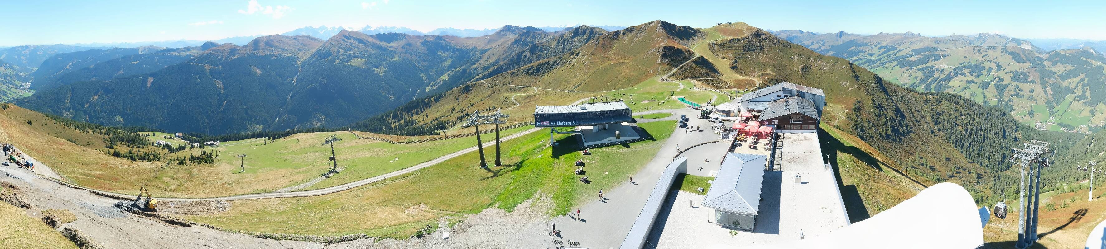 Archiv Foto Webcam Schattberg Ost bei Saalbach