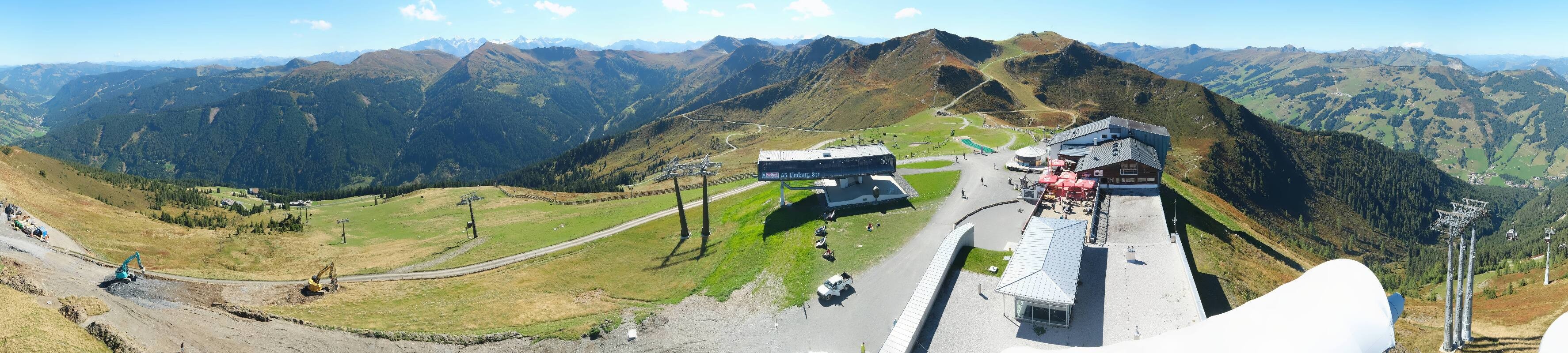 Archiv Foto Webcam Schattberg Ost bei Saalbach