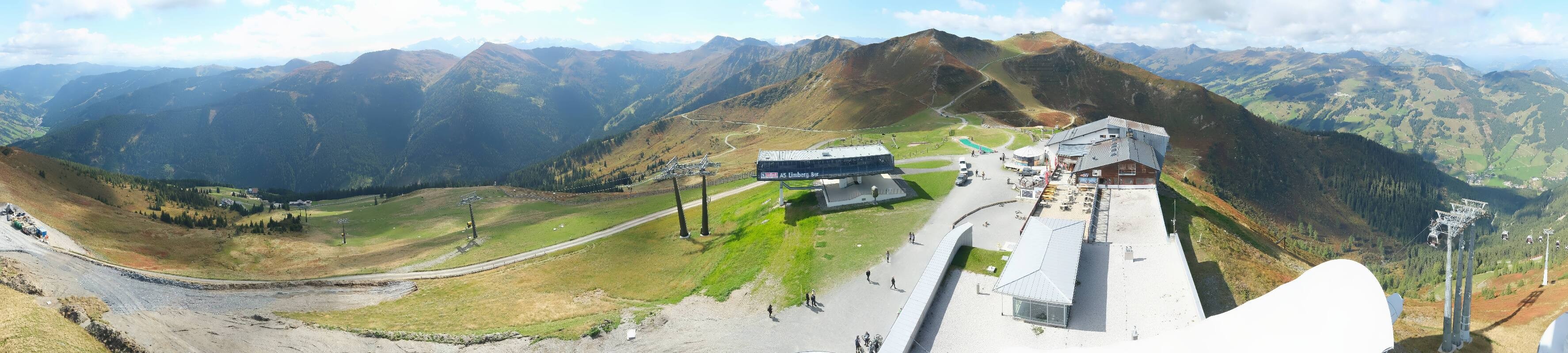 Archiv Foto Webcam Schattberg Ost bei Saalbach