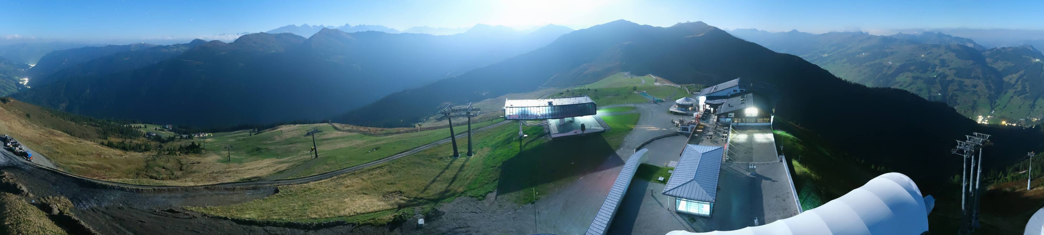 Archiv Foto Webcam Schattberg Ost bei Saalbach