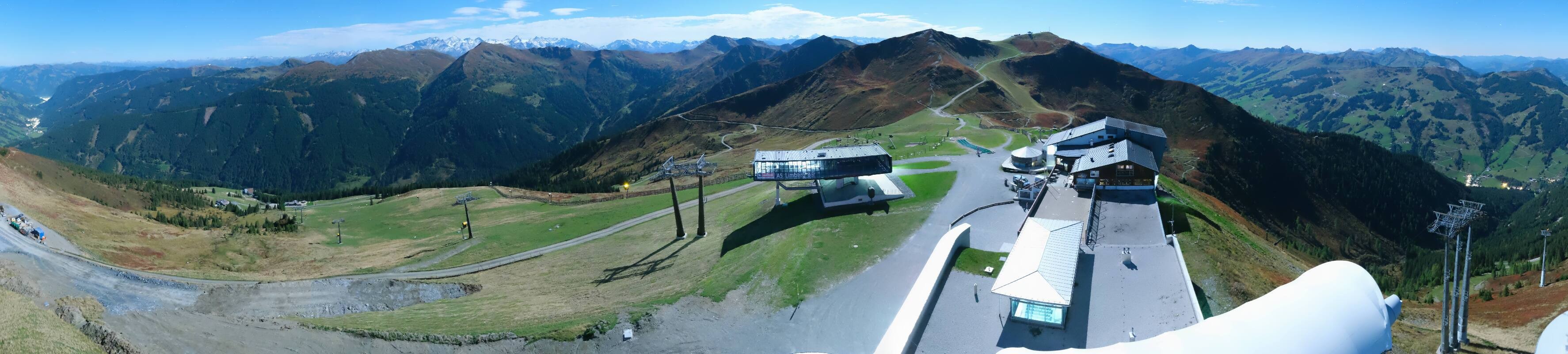 Archiv Foto Webcam Schattberg Ost bei Saalbach