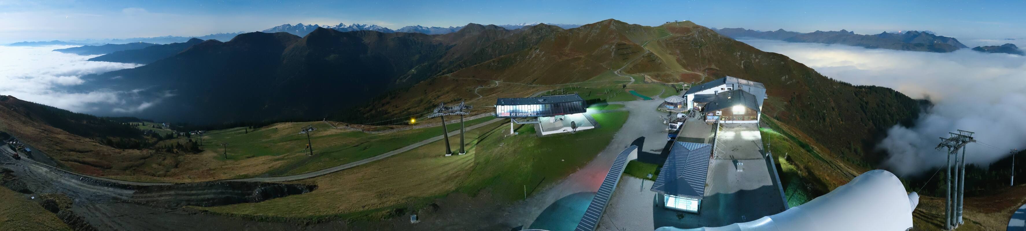 Archiv Foto Webcam Schattberg Ost bei Saalbach