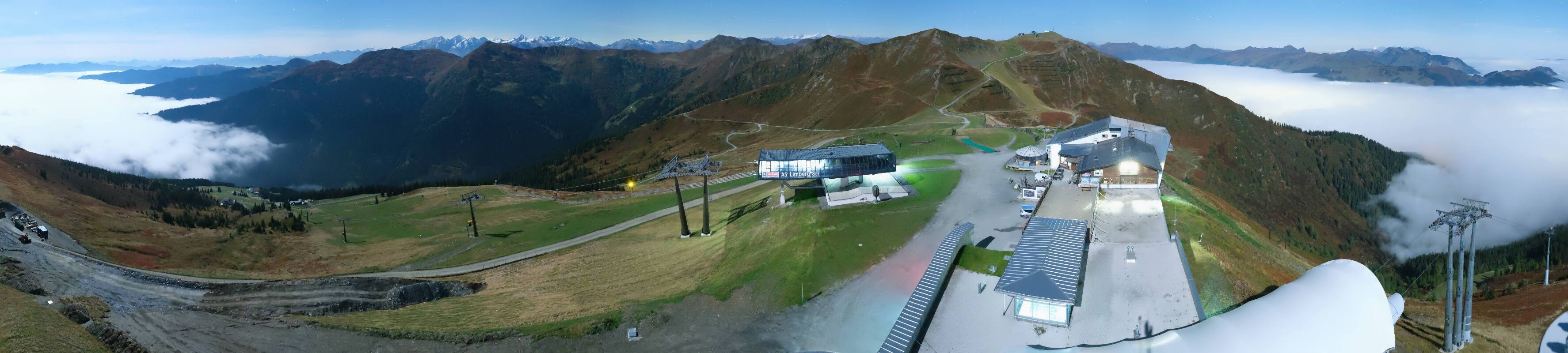 Archiv Foto Webcam Schattberg Ost bei Saalbach