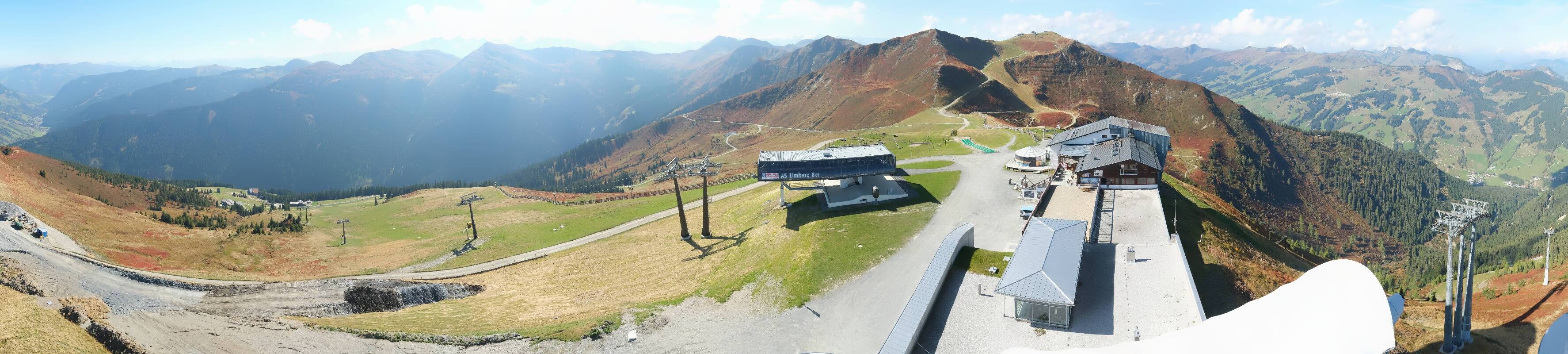 Archiv Foto Webcam Schattberg Ost bei Saalbach