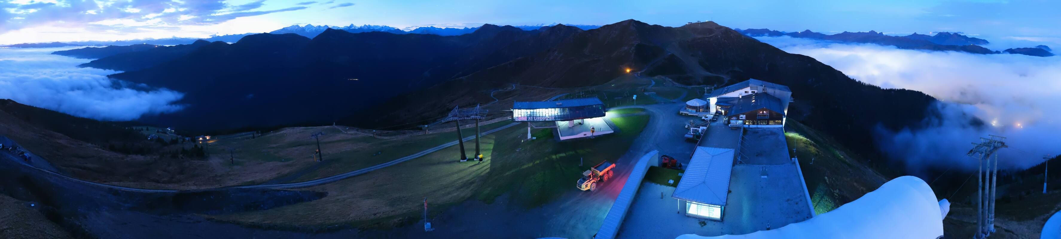 Archiv Foto Webcam Schattberg Ost bei Saalbach