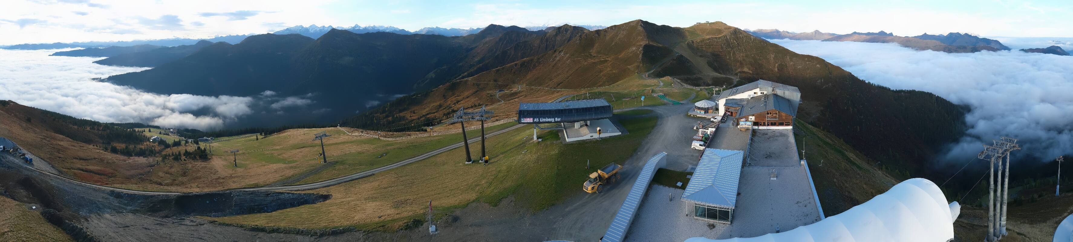 Archiv Foto Webcam Schattberg Ost bei Saalbach