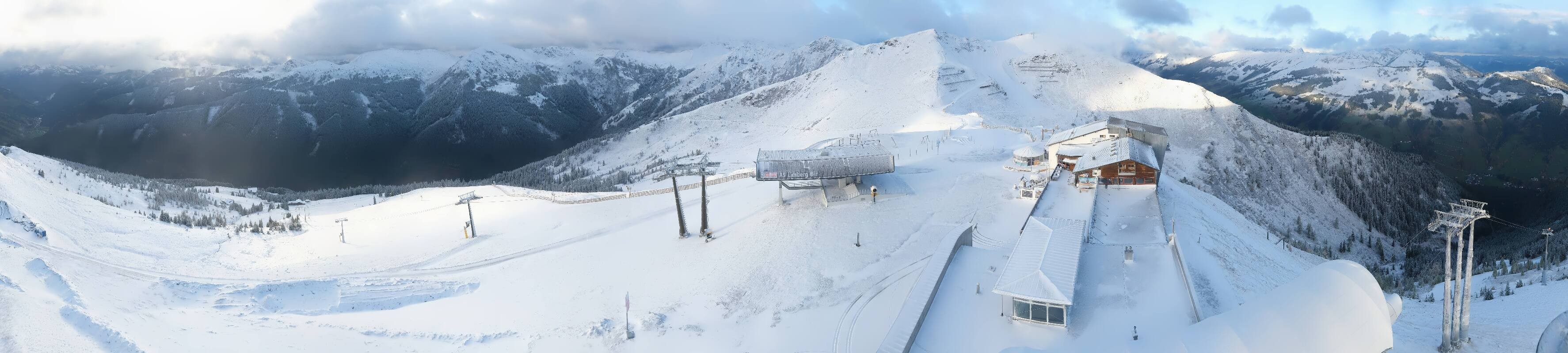 Archiv Foto Webcam Schattberg Ost bei Saalbach
