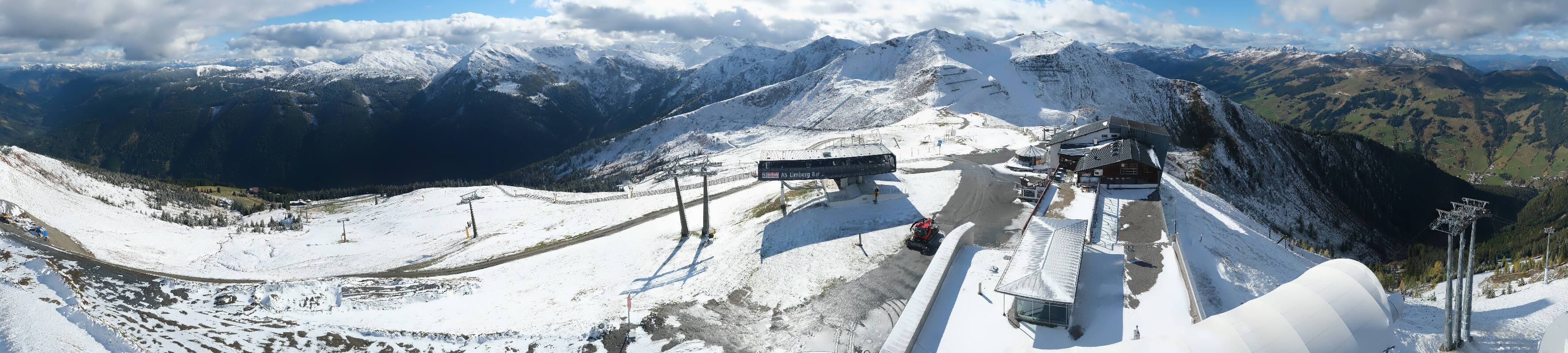 Archiv Foto Webcam Schattberg Ost bei Saalbach