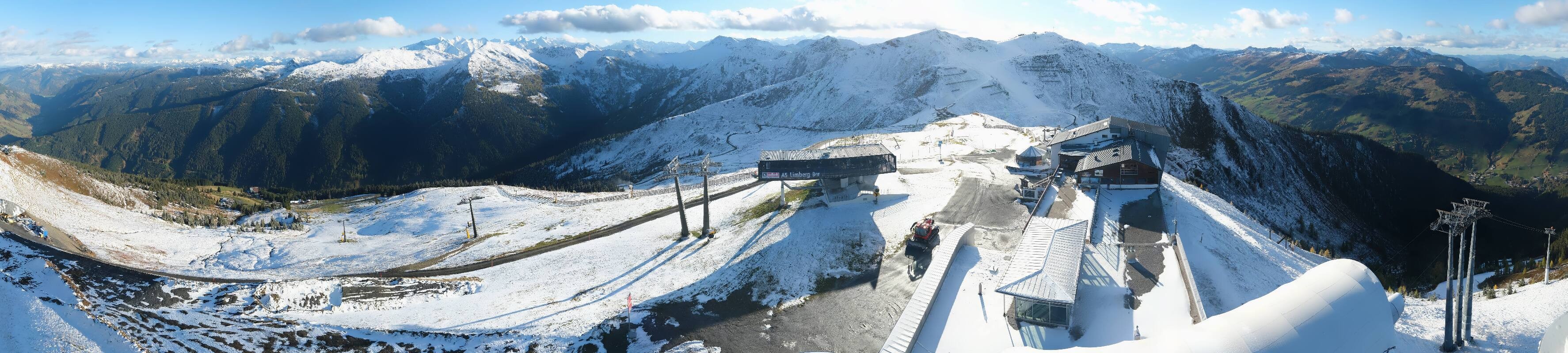 Archiv Foto Webcam Schattberg Ost bei Saalbach