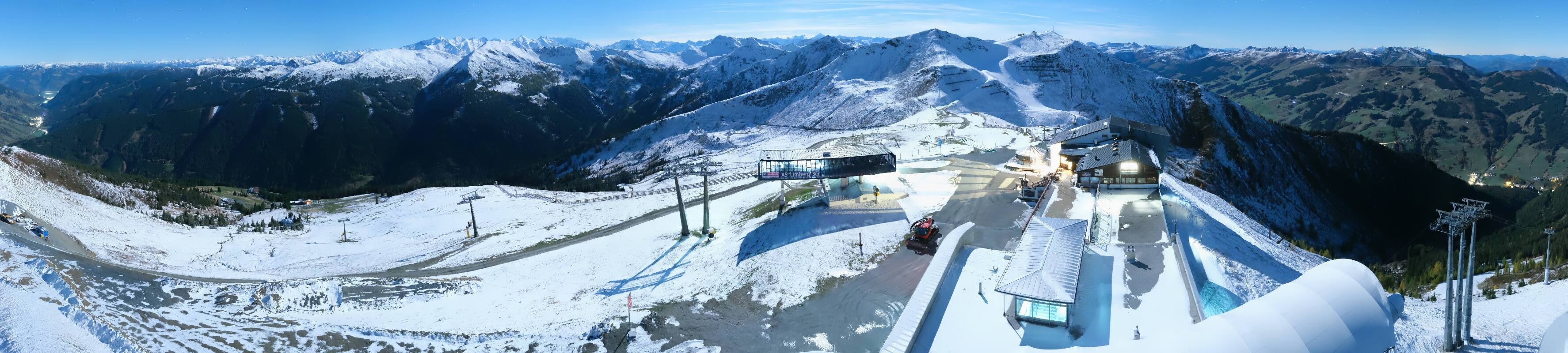 Archiv Foto Webcam Schattberg Ost bei Saalbach