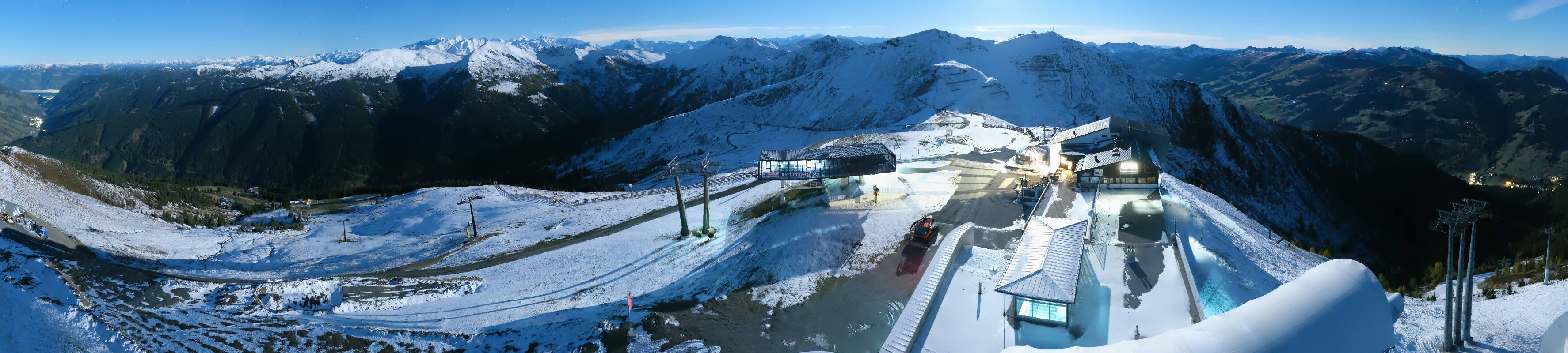 Archiv Foto Webcam Schattberg Ost bei Saalbach