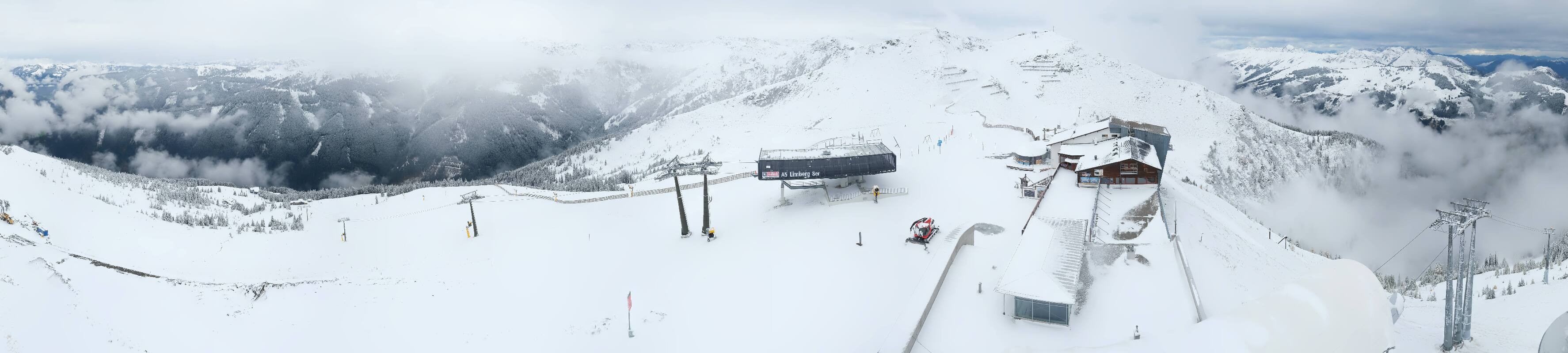 Archiv Foto Webcam Schattberg Ost bei Saalbach
