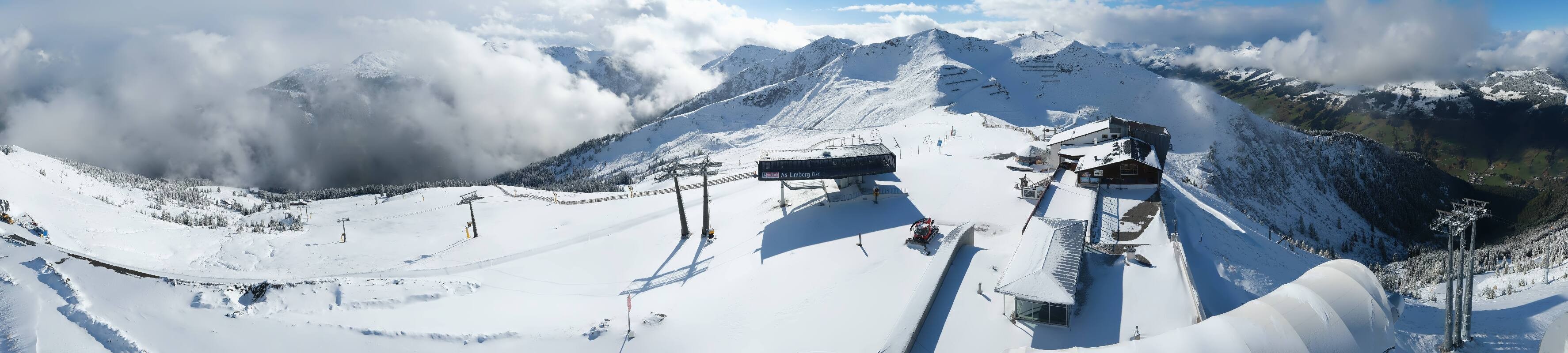 Archiv Foto Webcam Schattberg Ost bei Saalbach