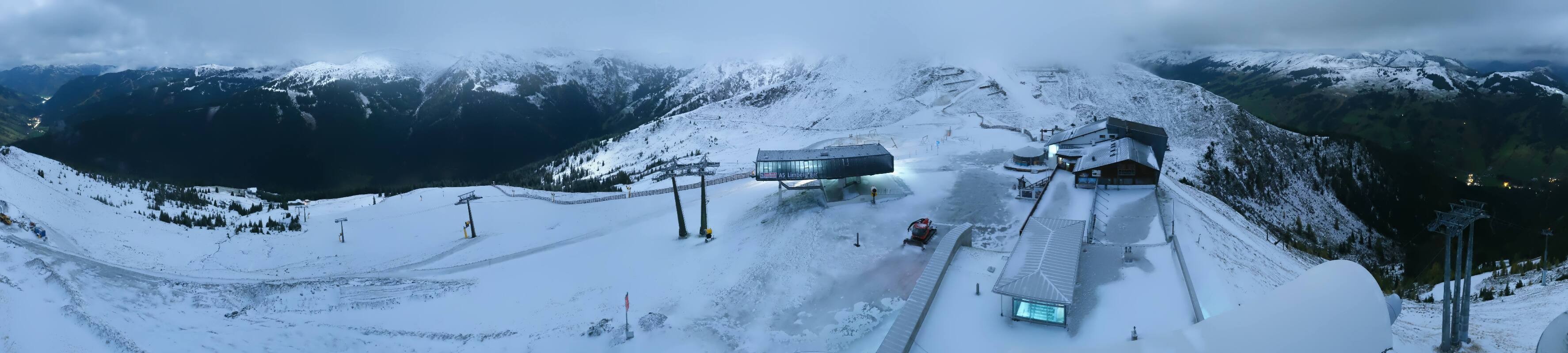 Archiv Foto Webcam Schattberg Ost bei Saalbach