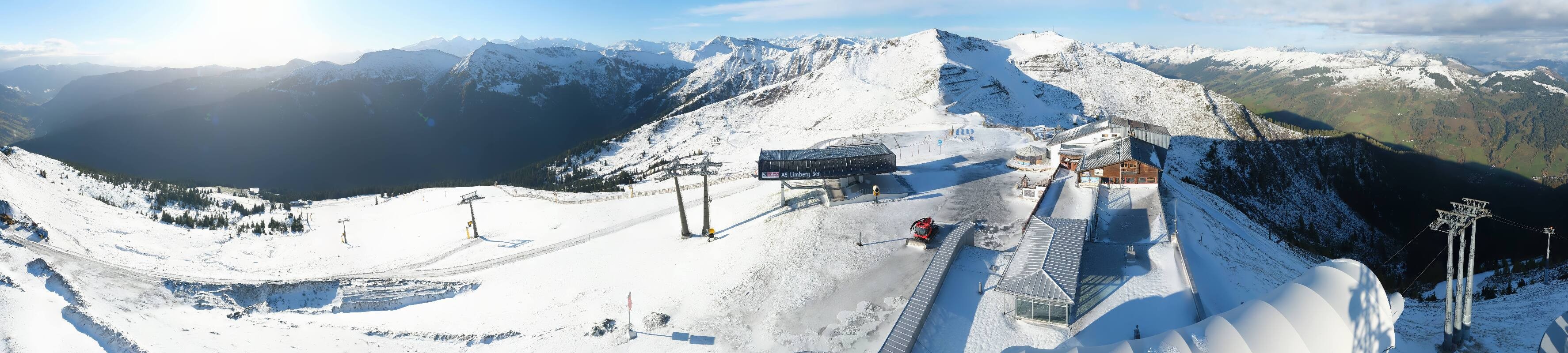 Archiv Foto Webcam Schattberg Ost bei Saalbach