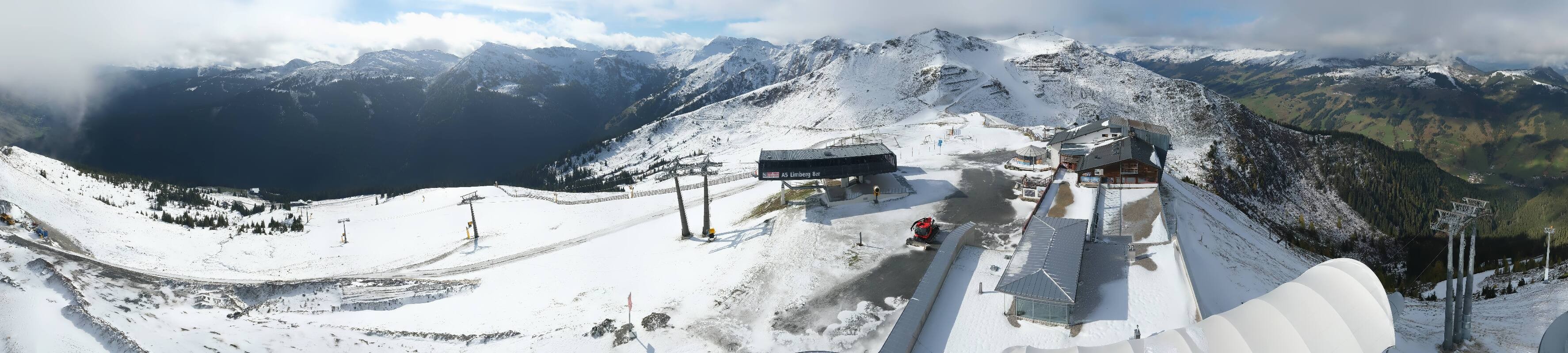 Archiv Foto Webcam Schattberg Ost bei Saalbach