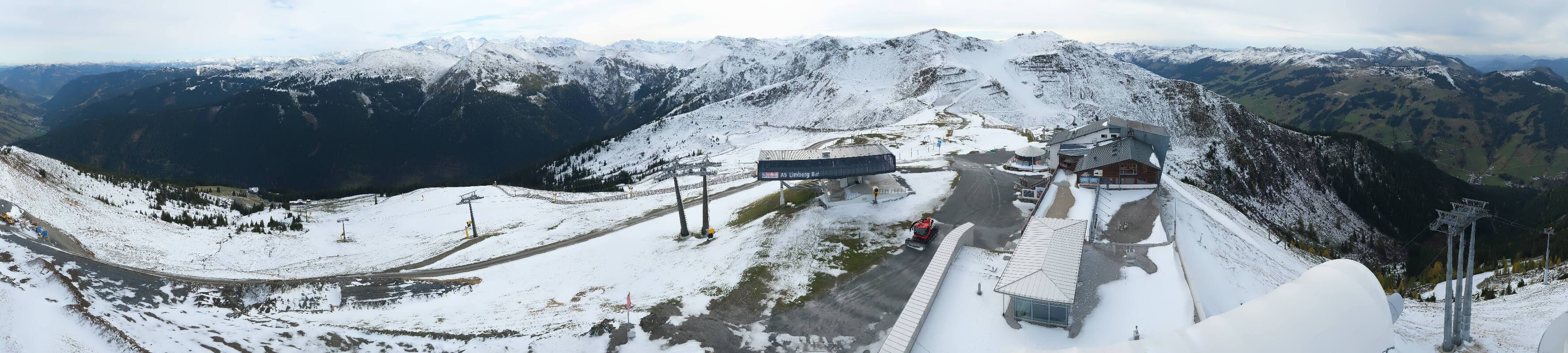 Archiv Foto Webcam Schattberg Ost bei Saalbach