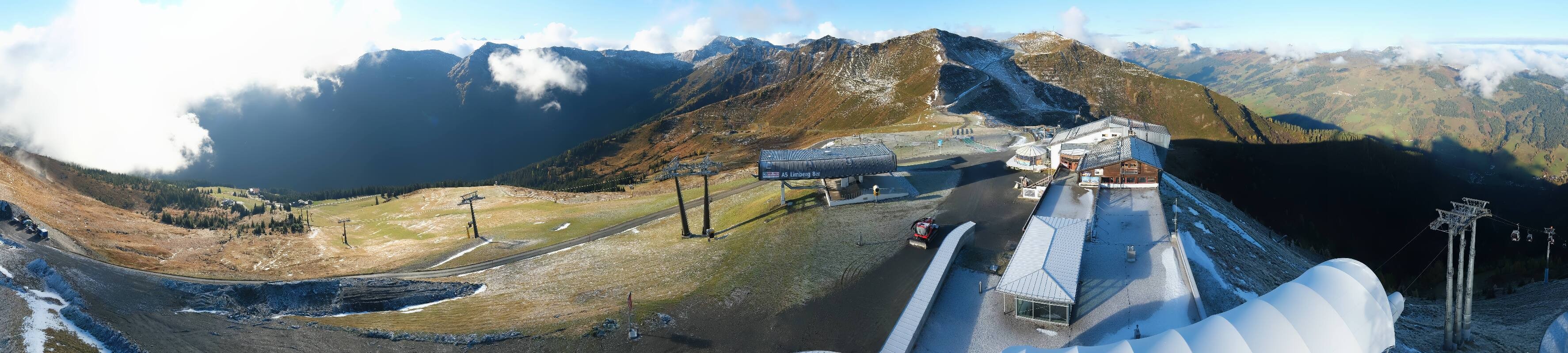 Archiv Foto Webcam Schattberg Ost bei Saalbach