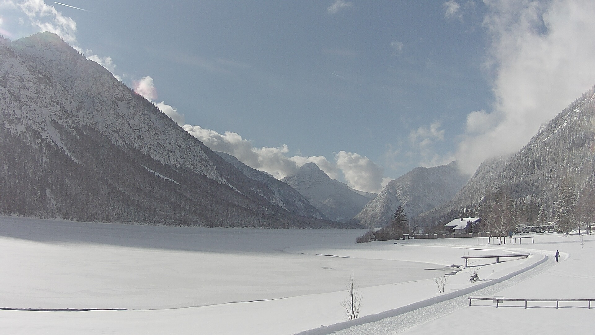 Archiv Foto Webcam Plansee: Sennalpe