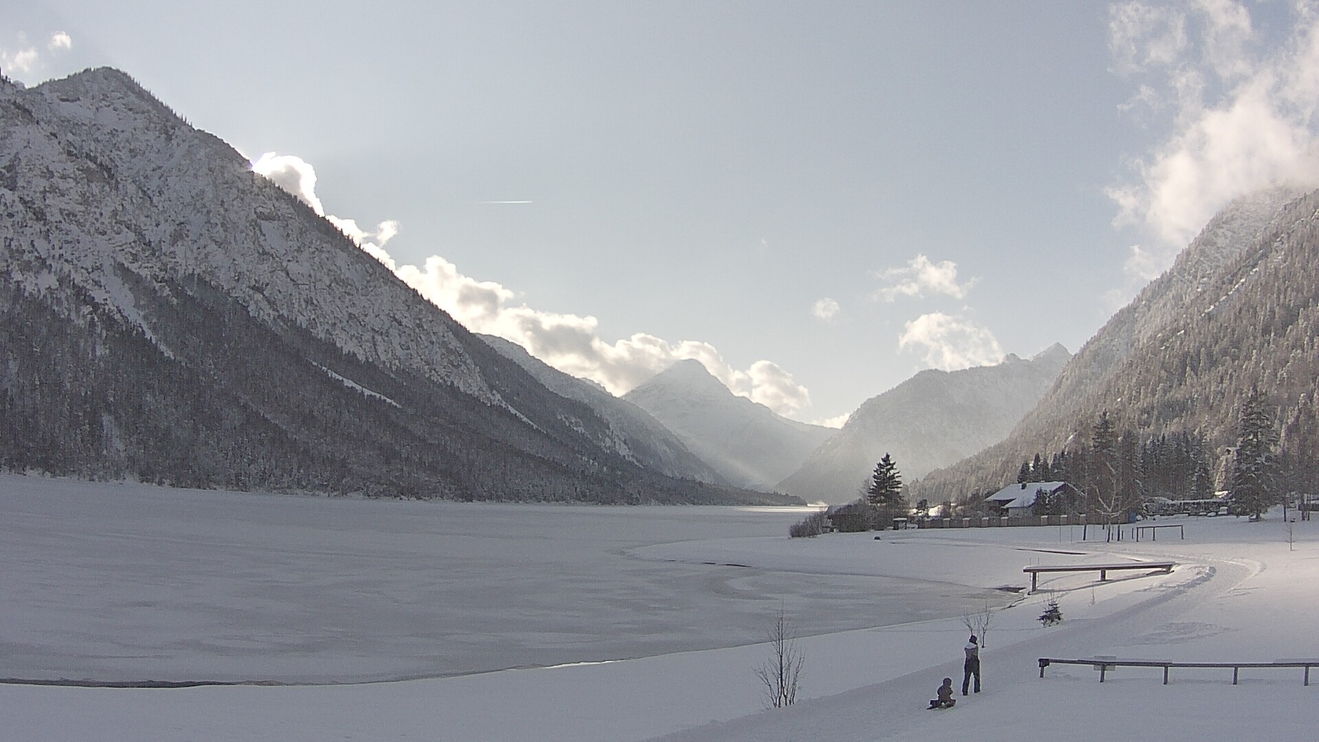 Archiv Foto Webcam Plansee: Sennalpe