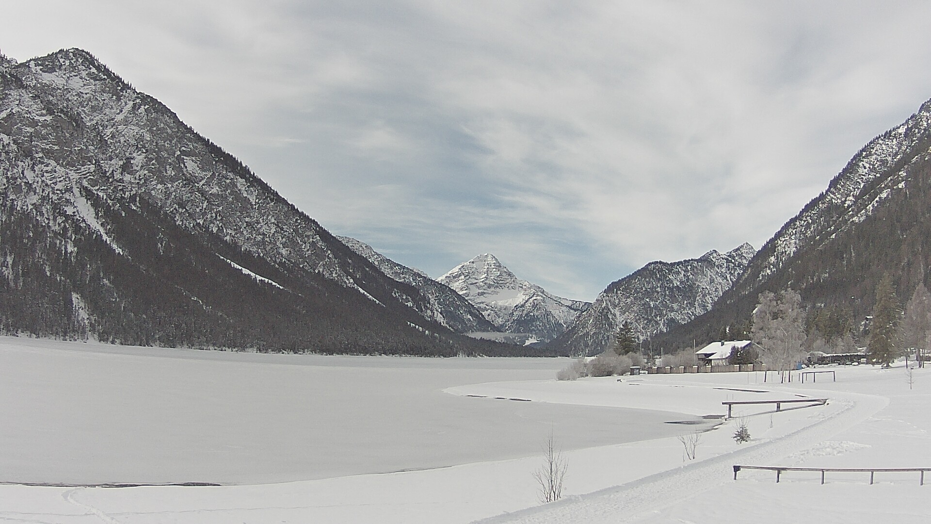 Archiv Foto Webcam Plansee: Sennalpe