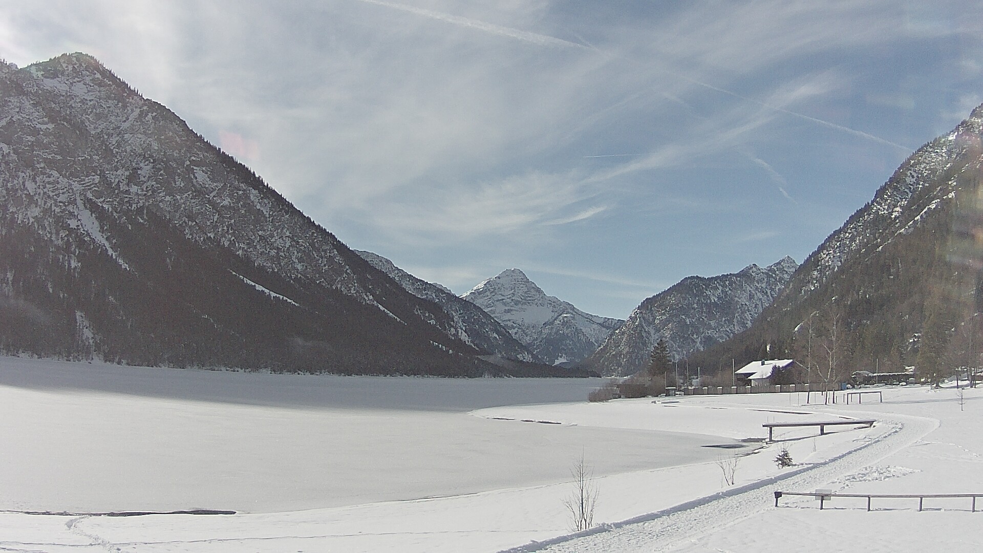 Archiv Foto Webcam Plansee: Sennalpe