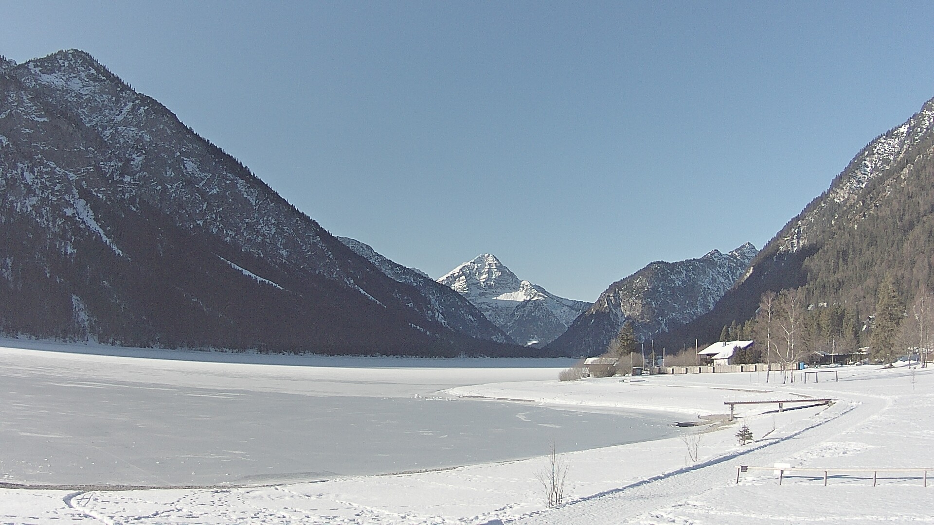 Archiv Foto Webcam Plansee: Sennalpe