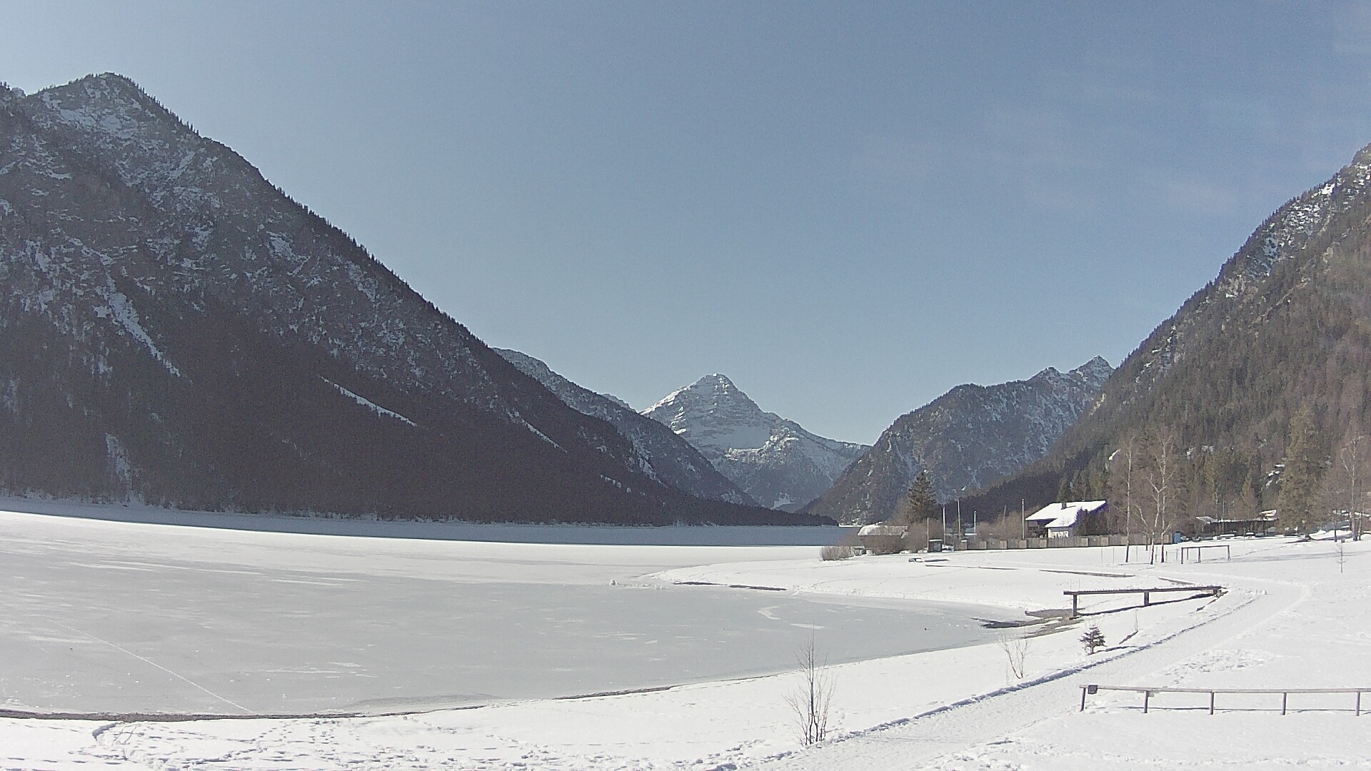 Archiv Foto Webcam Plansee: Sennalpe