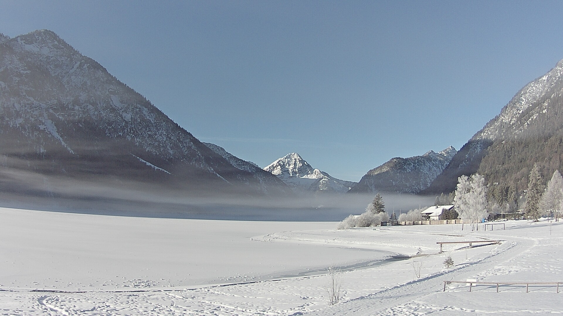 Archiv Foto Webcam Plansee: Sennalpe