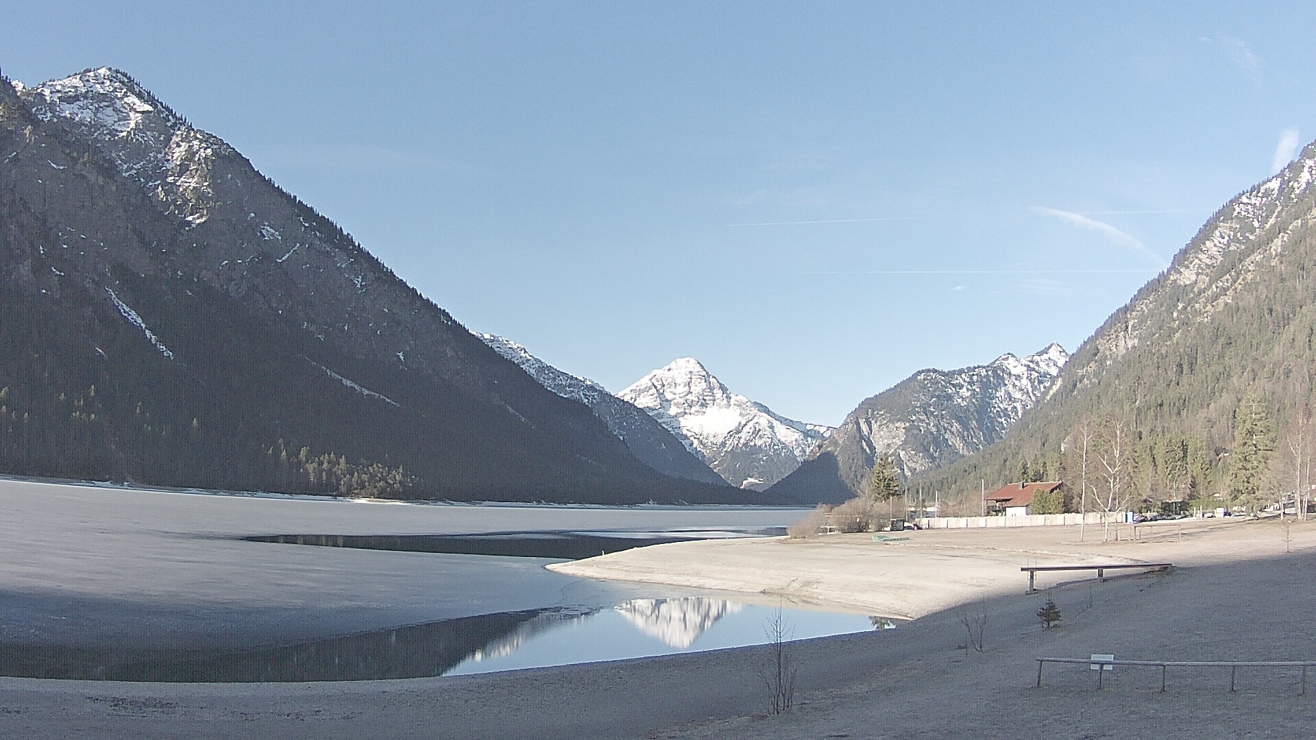 Archiv Foto Webcam Plansee: Sennalpe