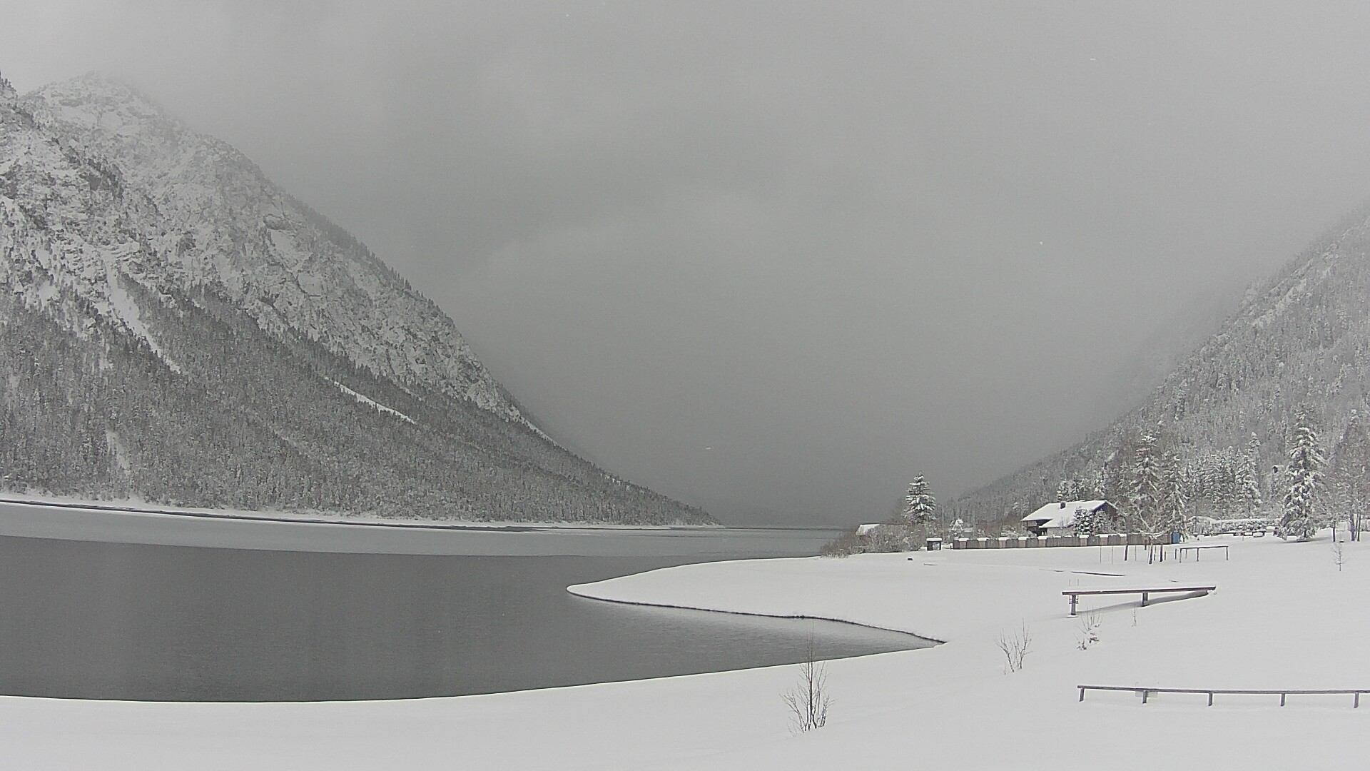 Archiv Foto Webcam Plansee: Sennalpe