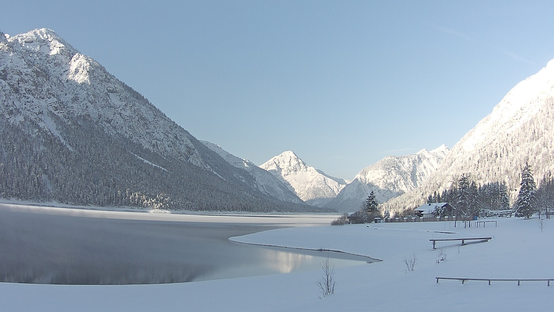 Archiv Foto Webcam Plansee: Sennalpe