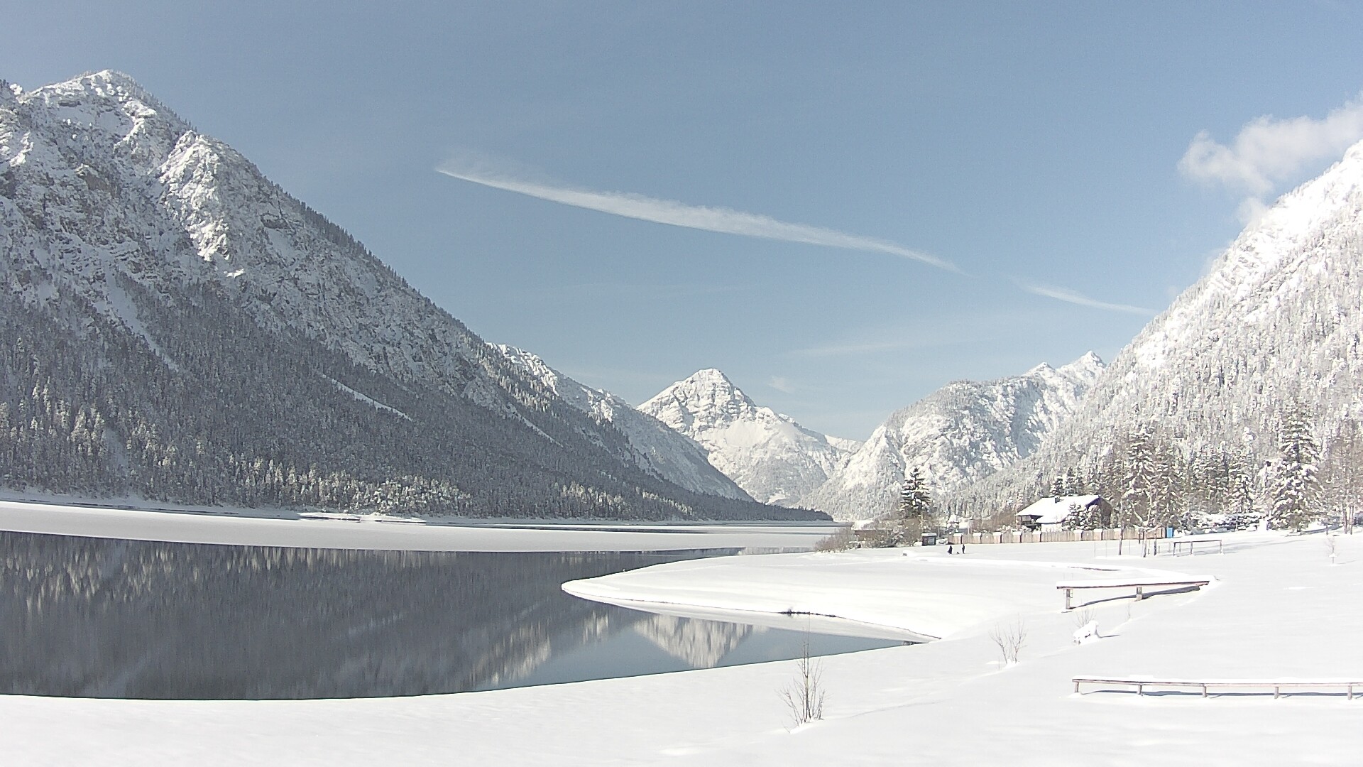 Archiv Foto Webcam Plansee: Sennalpe