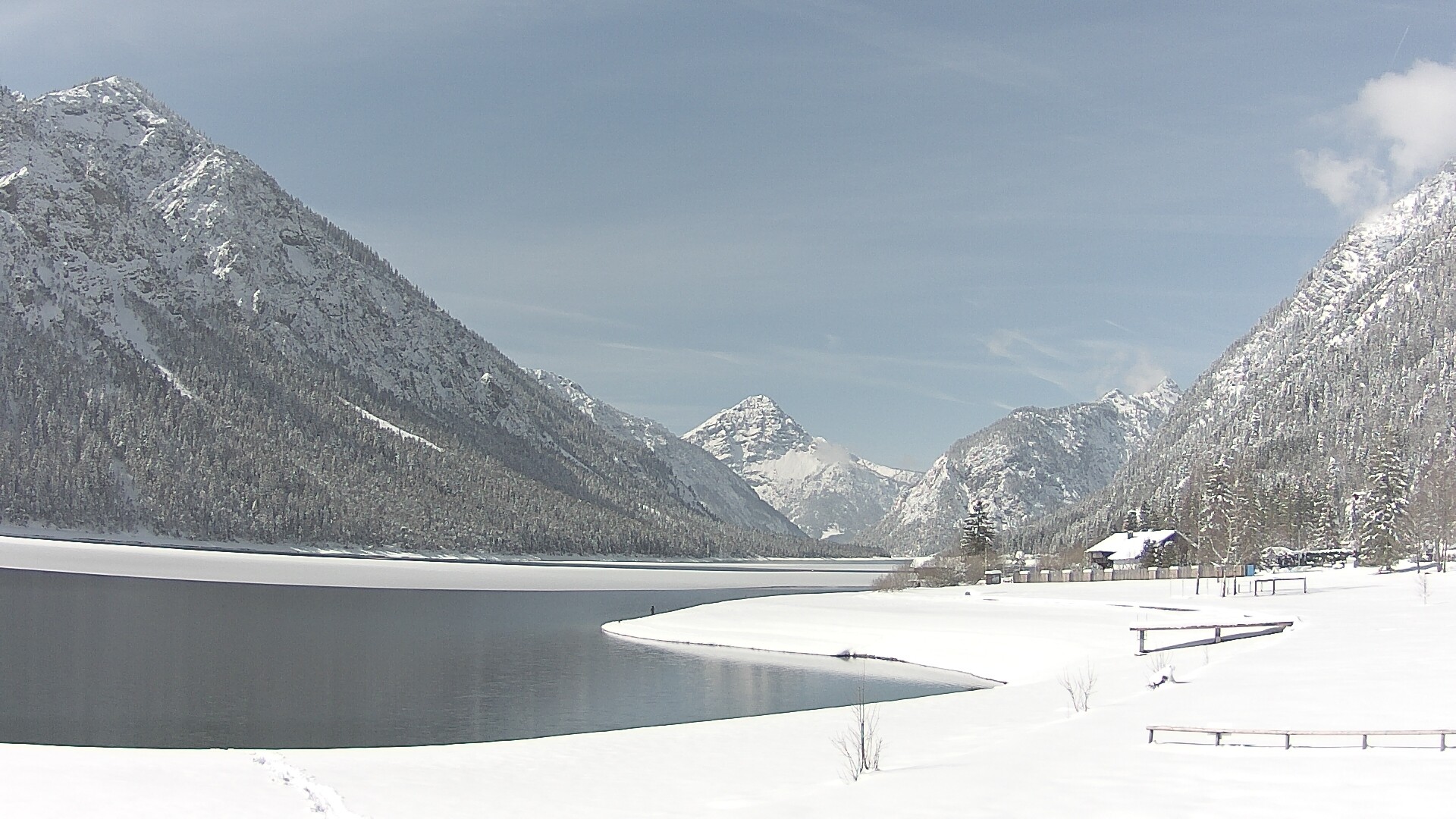 Archiv Foto Webcam Plansee: Sennalpe