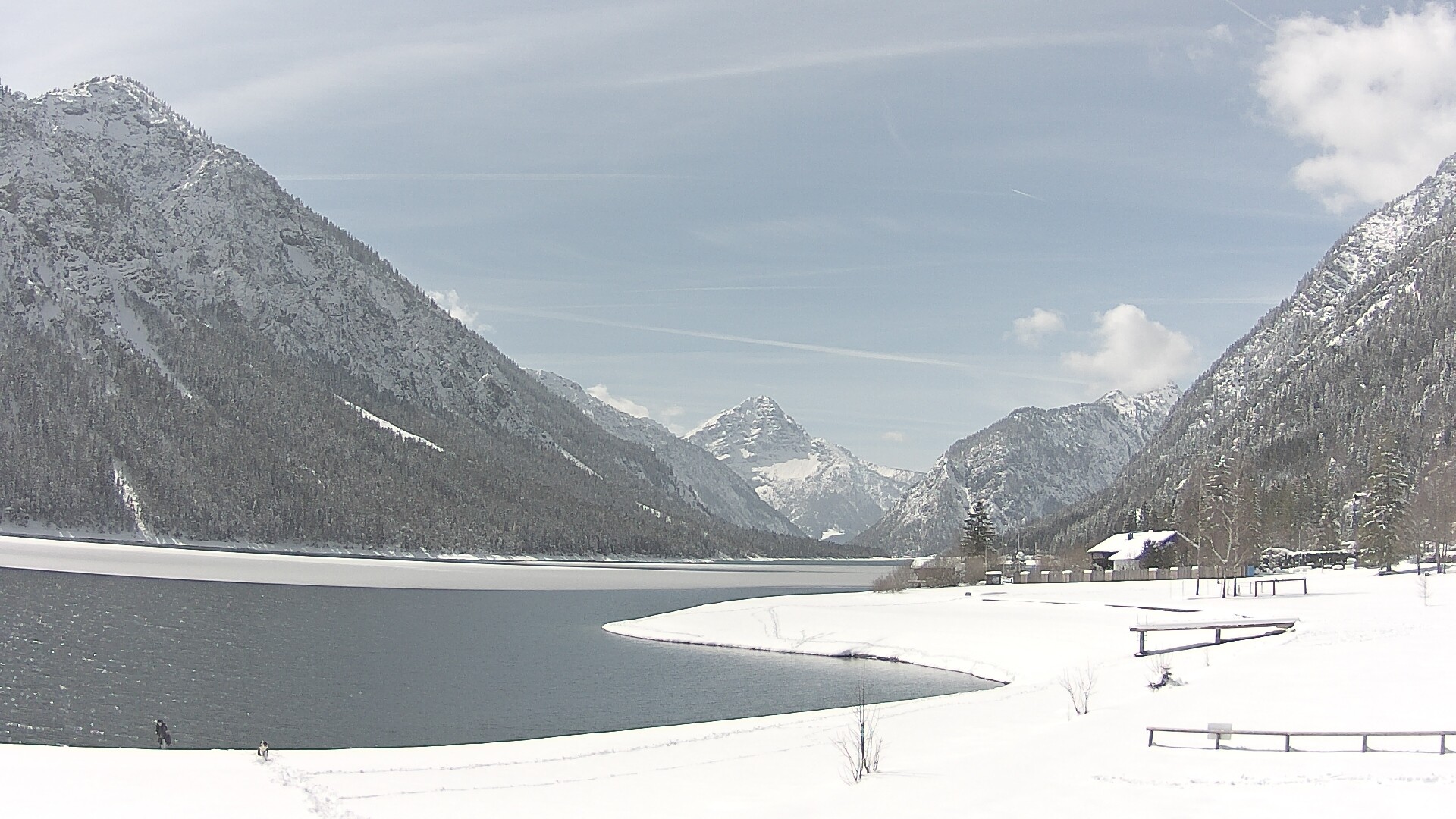 Archiv Foto Webcam Plansee: Sennalpe