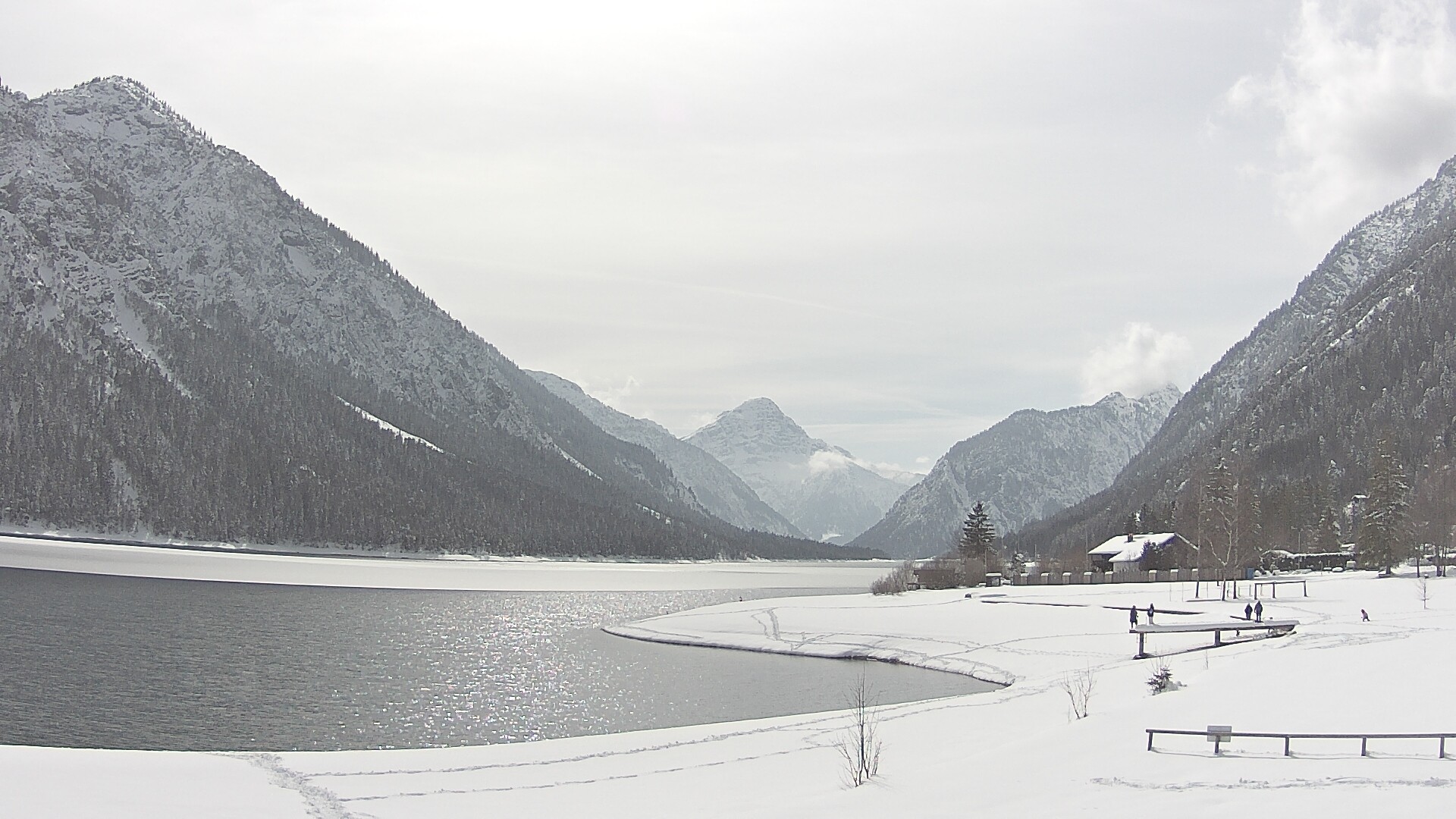 Archiv Foto Webcam Plansee: Sennalpe