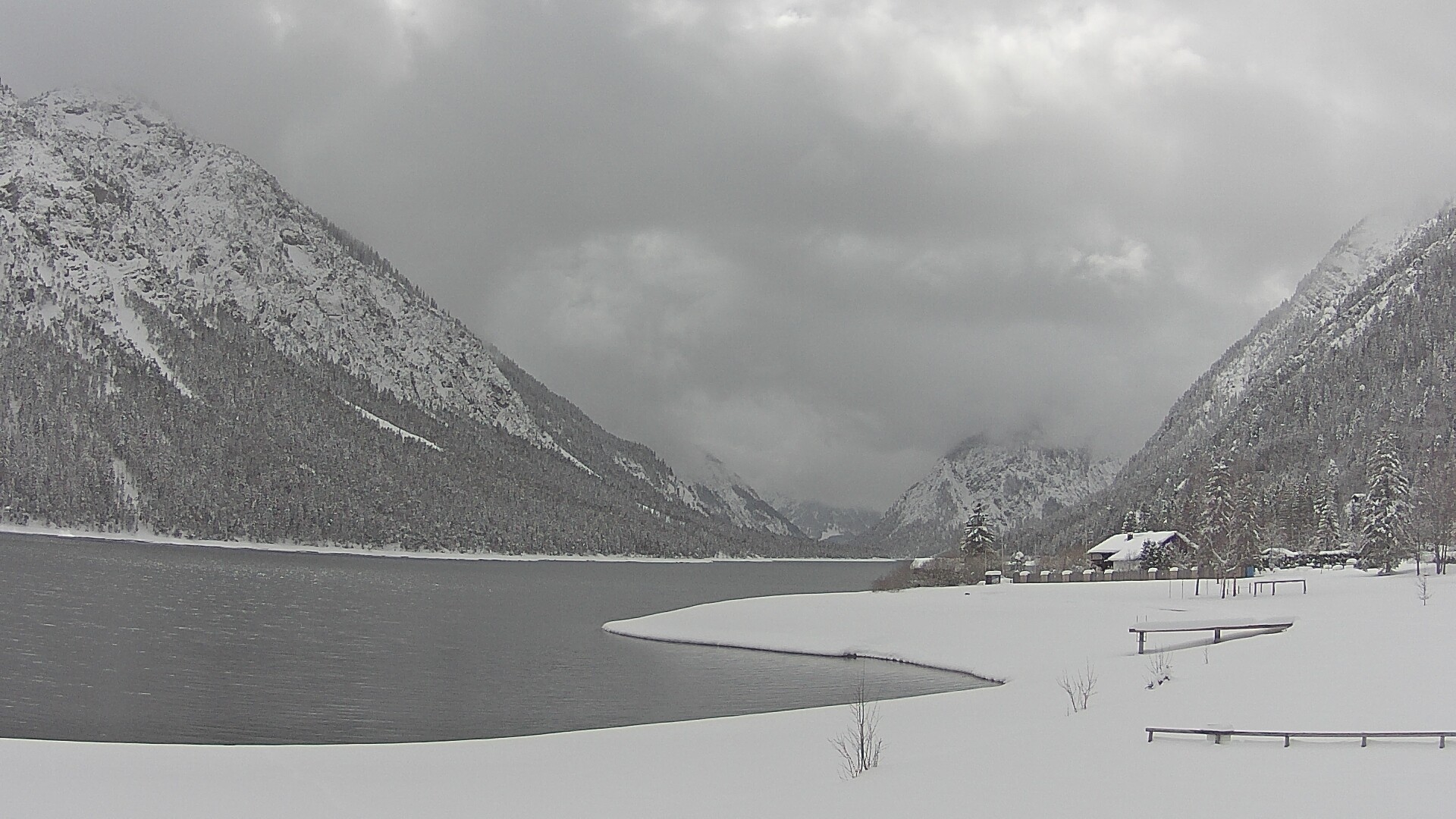 Archiv Foto Webcam Plansee: Sennalpe