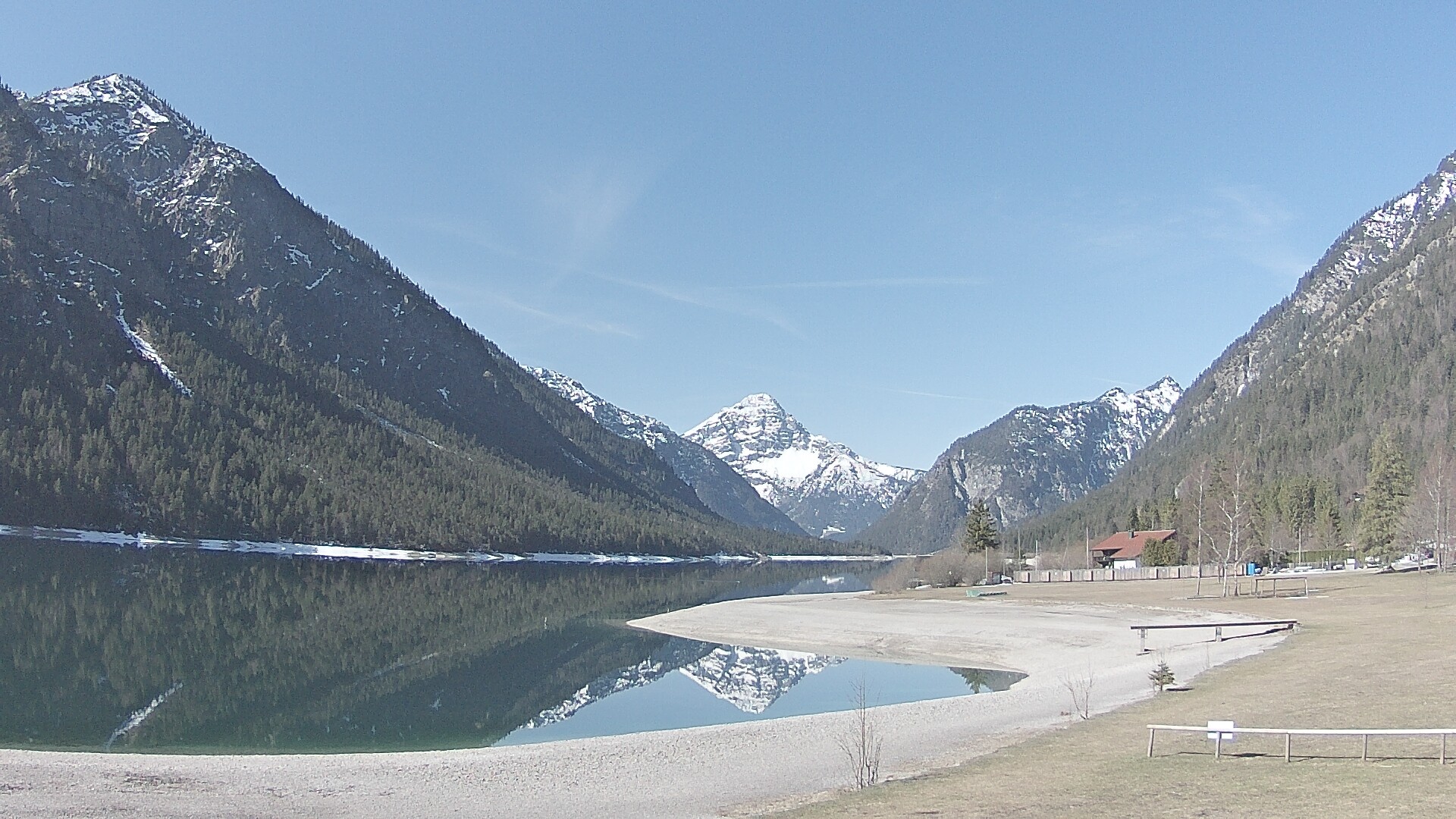 Archiv Foto Webcam Plansee: Sennalpe