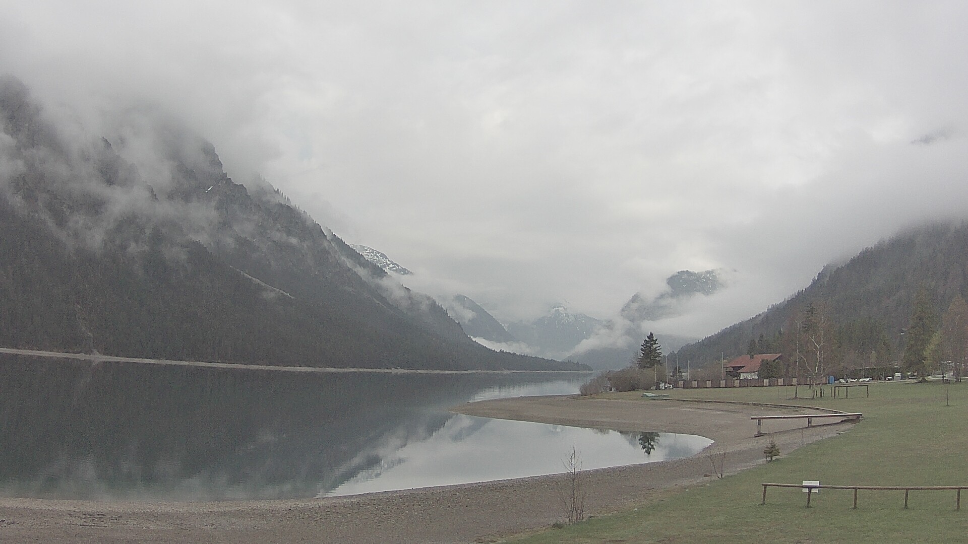 Archiv Foto Webcam Plansee: Sennalpe