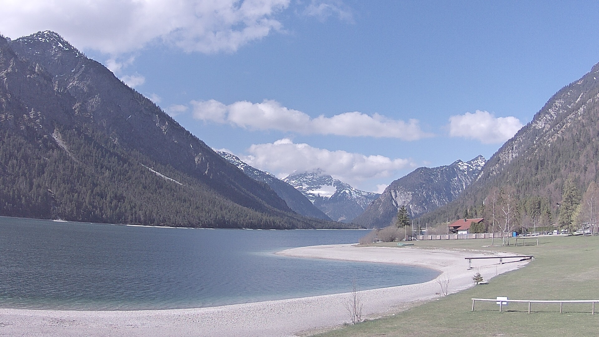 Archiv Foto Webcam Plansee: Sennalpe