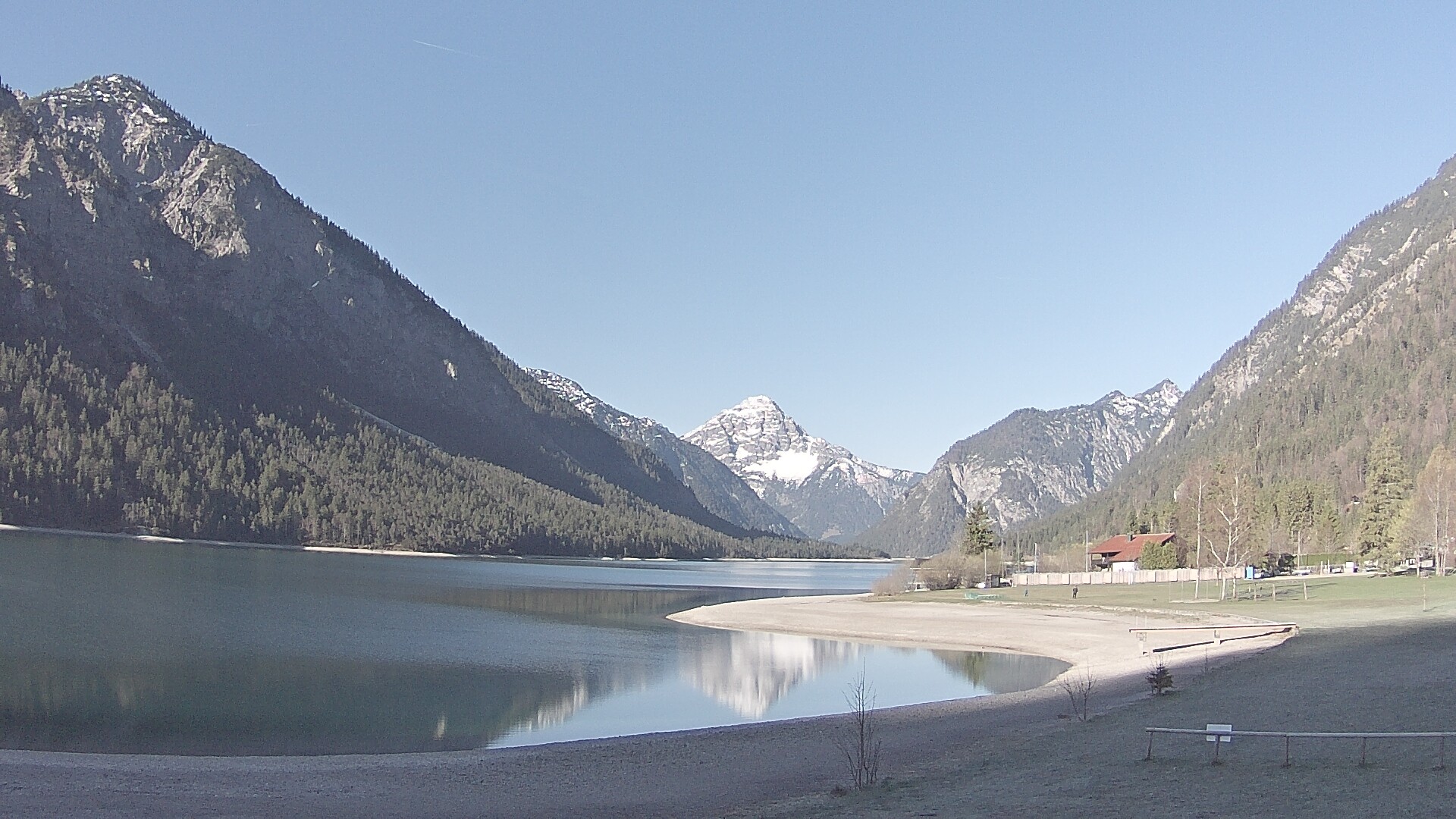 Archiv Foto Webcam Plansee: Sennalpe