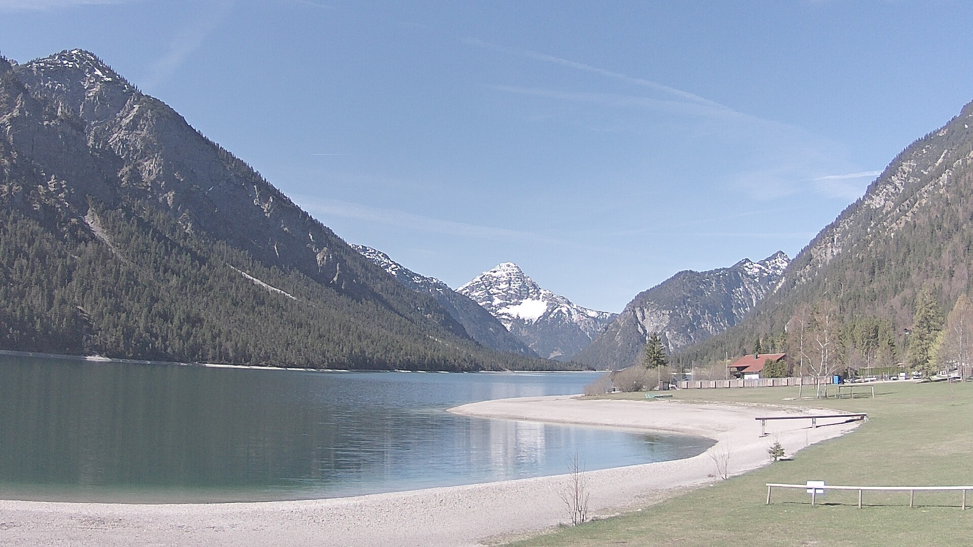 Archiv Foto Webcam Plansee: Sennalpe
