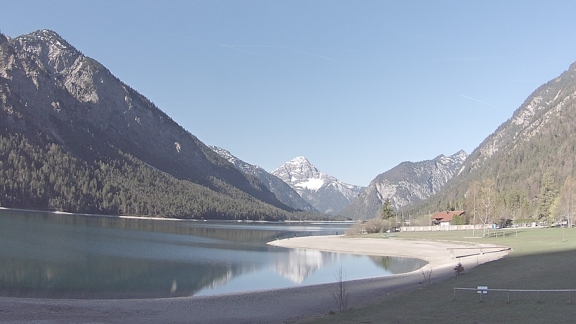 Archiv Foto Webcam Plansee: Sennalpe