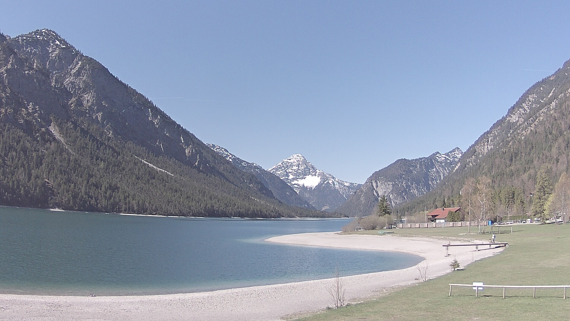 Archiv Foto Webcam Plansee: Sennalpe