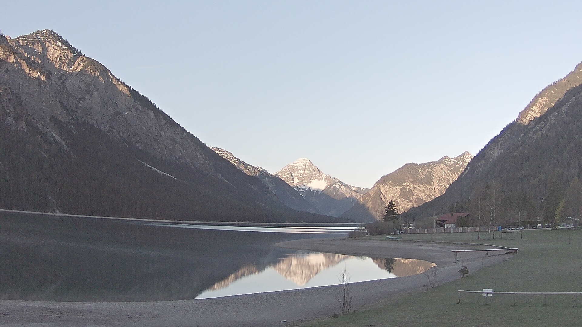 Archiv Foto Webcam Plansee: Sennalpe