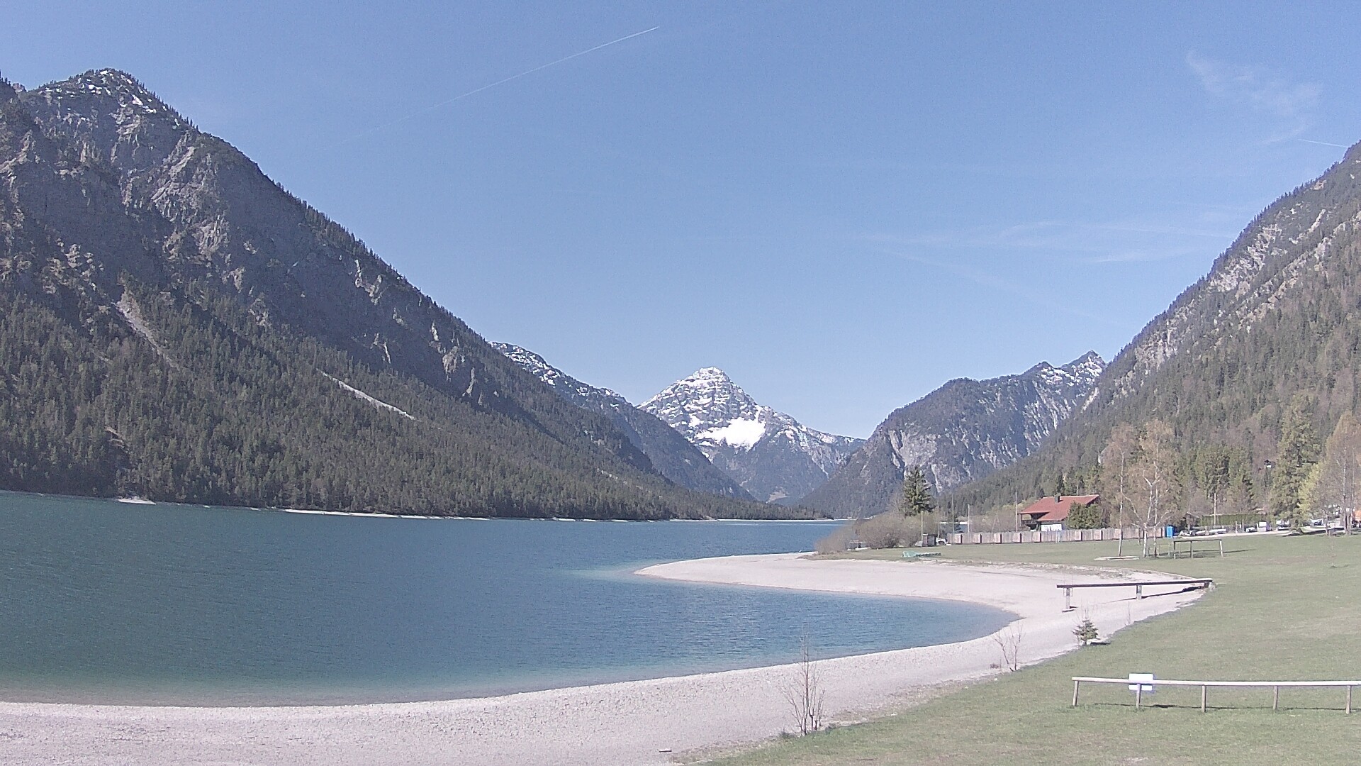 Archiv Foto Webcam Plansee: Sennalpe