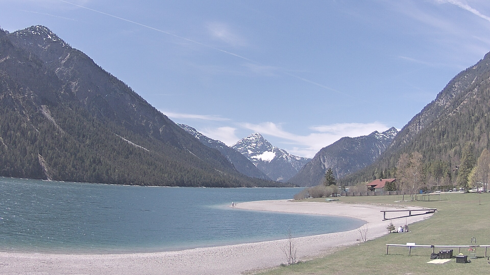 Archiv Foto Webcam Plansee: Sennalpe