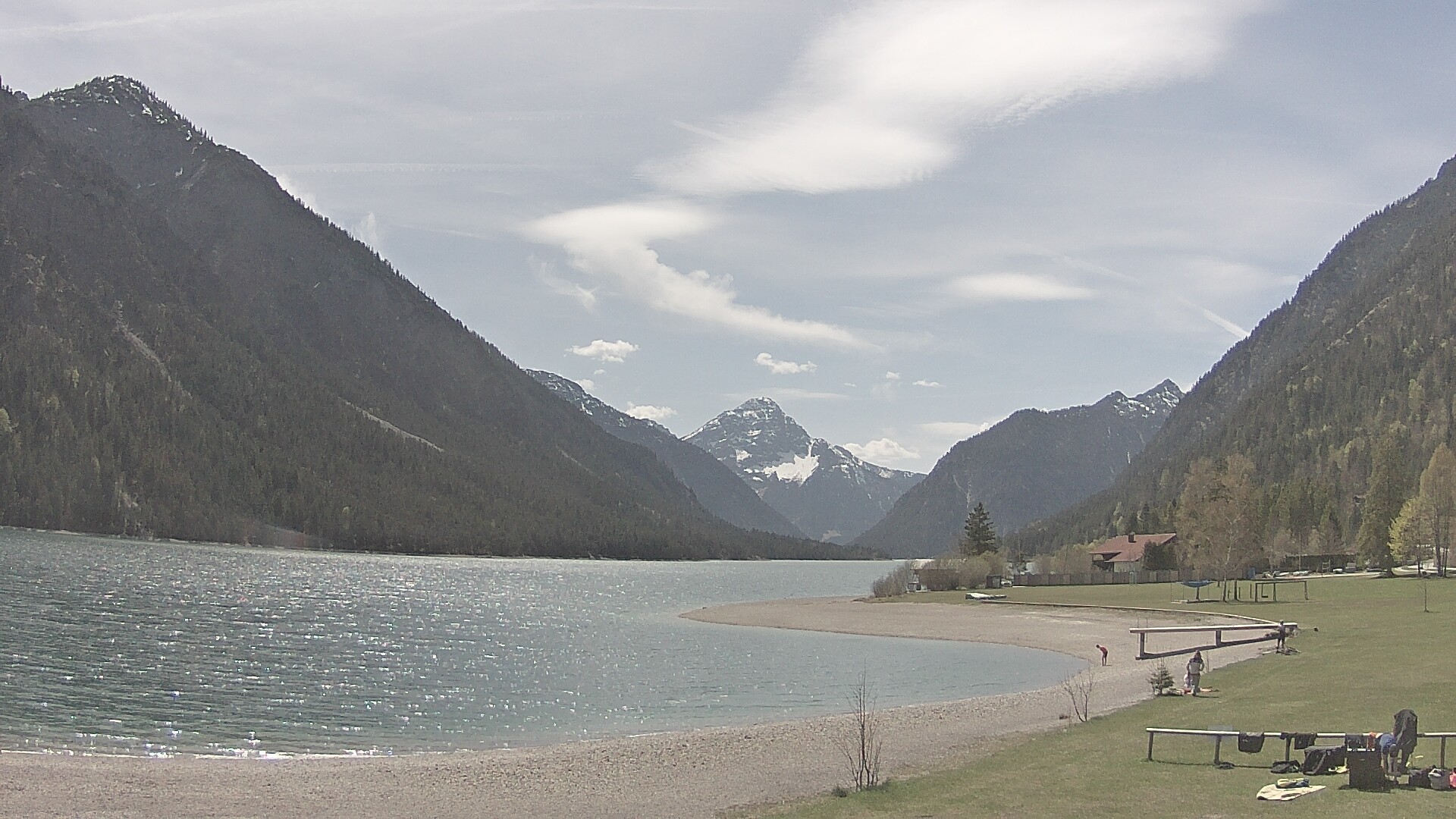 Archiv Foto Webcam Plansee: Sennalpe